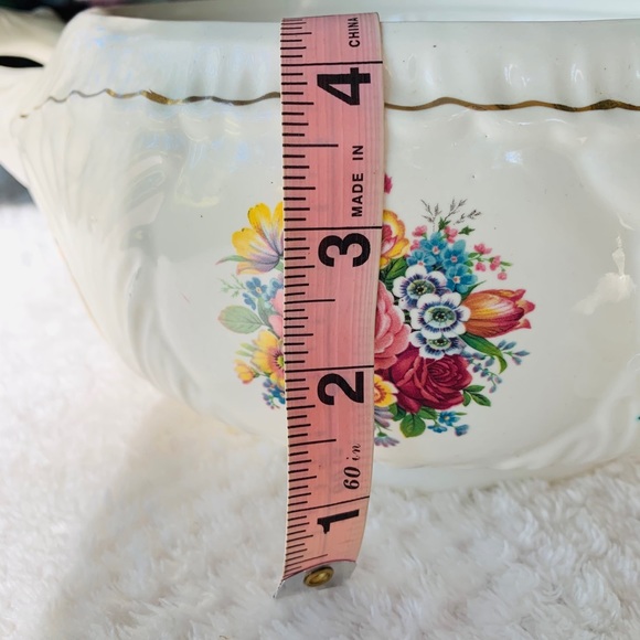 Vintage 1940s soup tureen serving dish with lid - Picture 11 of 12